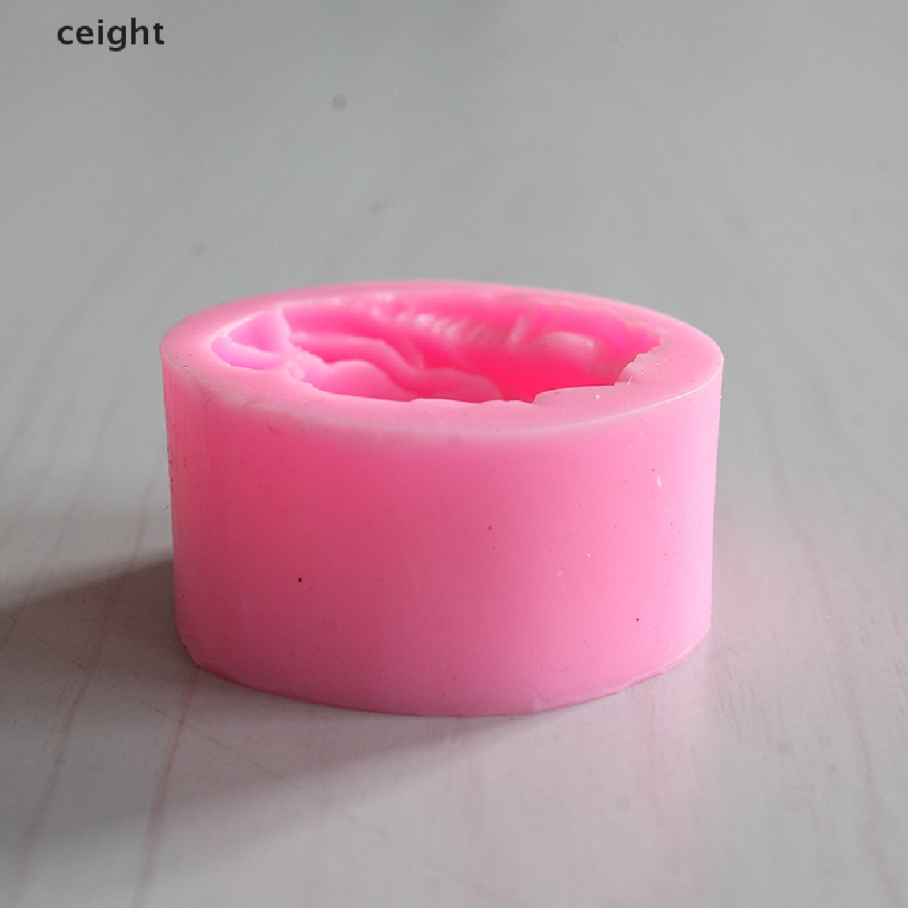 Khuôn Silicon Cắt Bánh Kẹo Hình Hoa Hồng 3D DIY