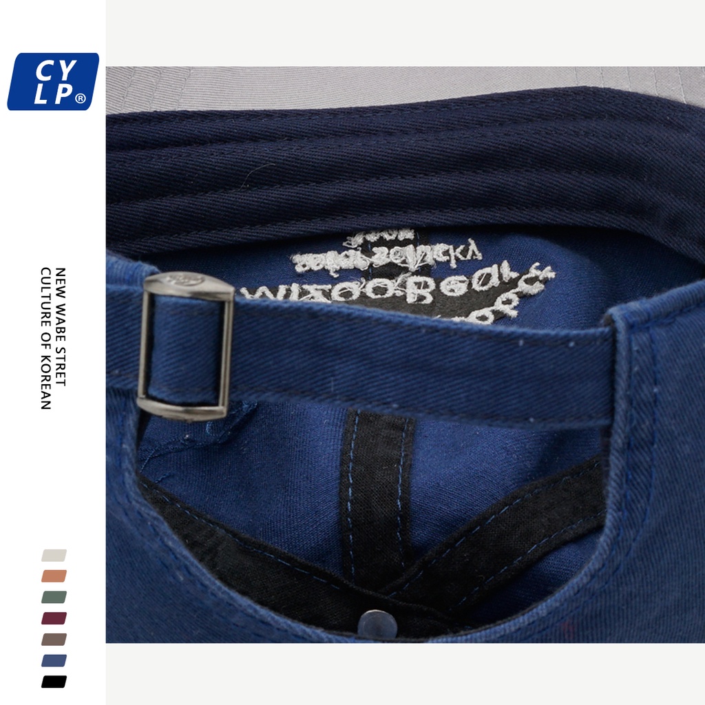 Mũ Lưỡi Trai Thêu Chữ Phối Màu Tương Phản Thời Trang Xuân Hè Cá Tính Cho Nam Và Nữ