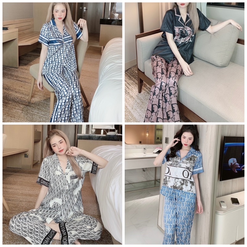 🔥🔥FREESHIP🔥BỘ LỤA NGỦ QUẦN DÀI SIÊU ĐẸP .CHUẨN ẢNH