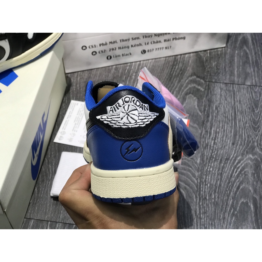 Siêu Phẩm Giày Thể Thao Sneaker J/D Tra/Vis Xanh Thấp Siêu Hot Cao Cấp Ảnh Thật + freeship + Tặng Tất