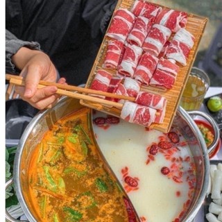 Ba chỉ bò Mỹ ăn lẩu nạc ngon khay 500gr