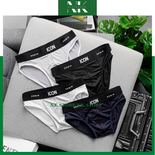Quần Sịp Nam Tam Giác, Quần Xì Nam Cao Cấp Thun Lạnh Chính Phẩm Xuất Xịn.