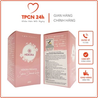 HEBORA PREMIUM Nhật Bản - Viên uống nước hoa phiên bản cao cấp