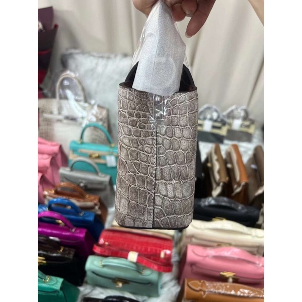 Túi lv capu bạch tạng 18