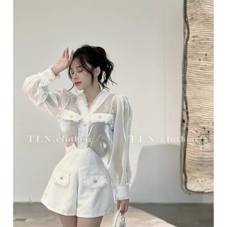 Set tơ xinh phối dạ cúc đồng