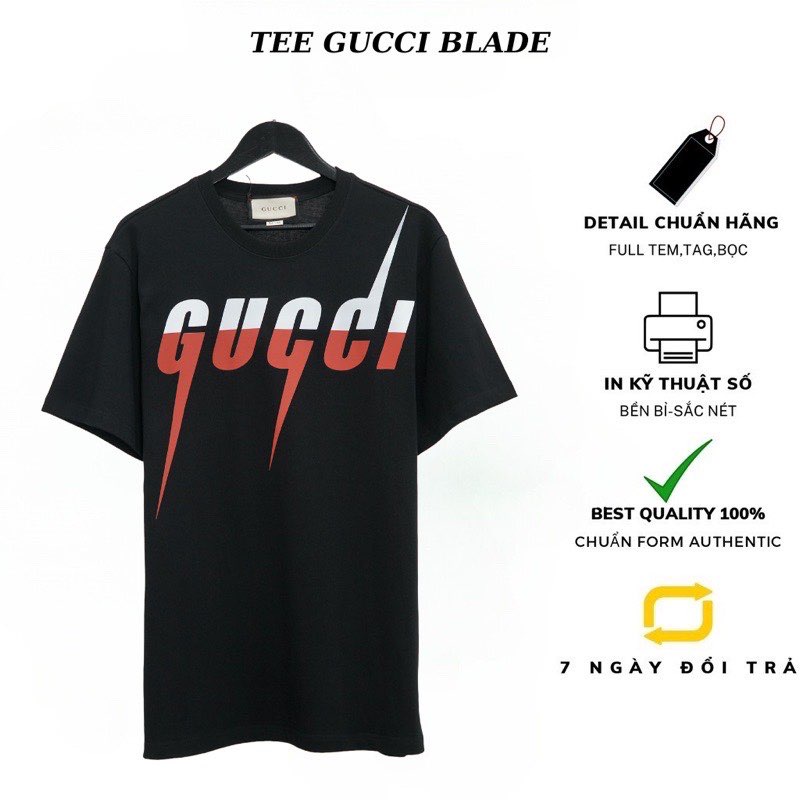 Áo phông GG phối màu đen trắng, áo phông GG mũi nhọn hottrend 2023 ( kèm ảnh thật )