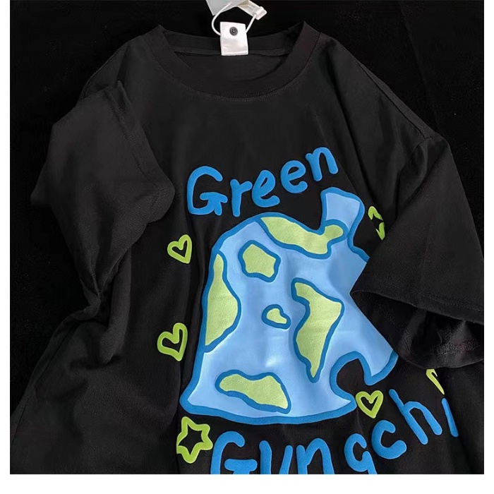 NRVP Áo Thun 100% Cotton Tay NgắN Plus Size Cho Nam Và Nữ