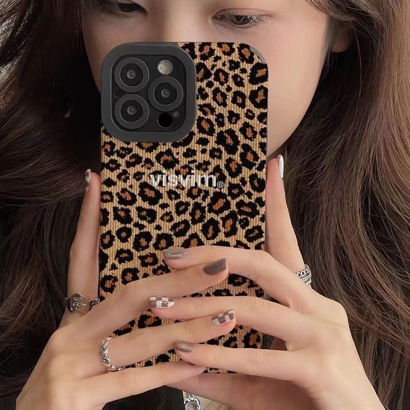 Ốp lưng Iphone hoạ tiết da beo báo đốm phong cách Mai Âm Nhạc Full dòng IPHONE