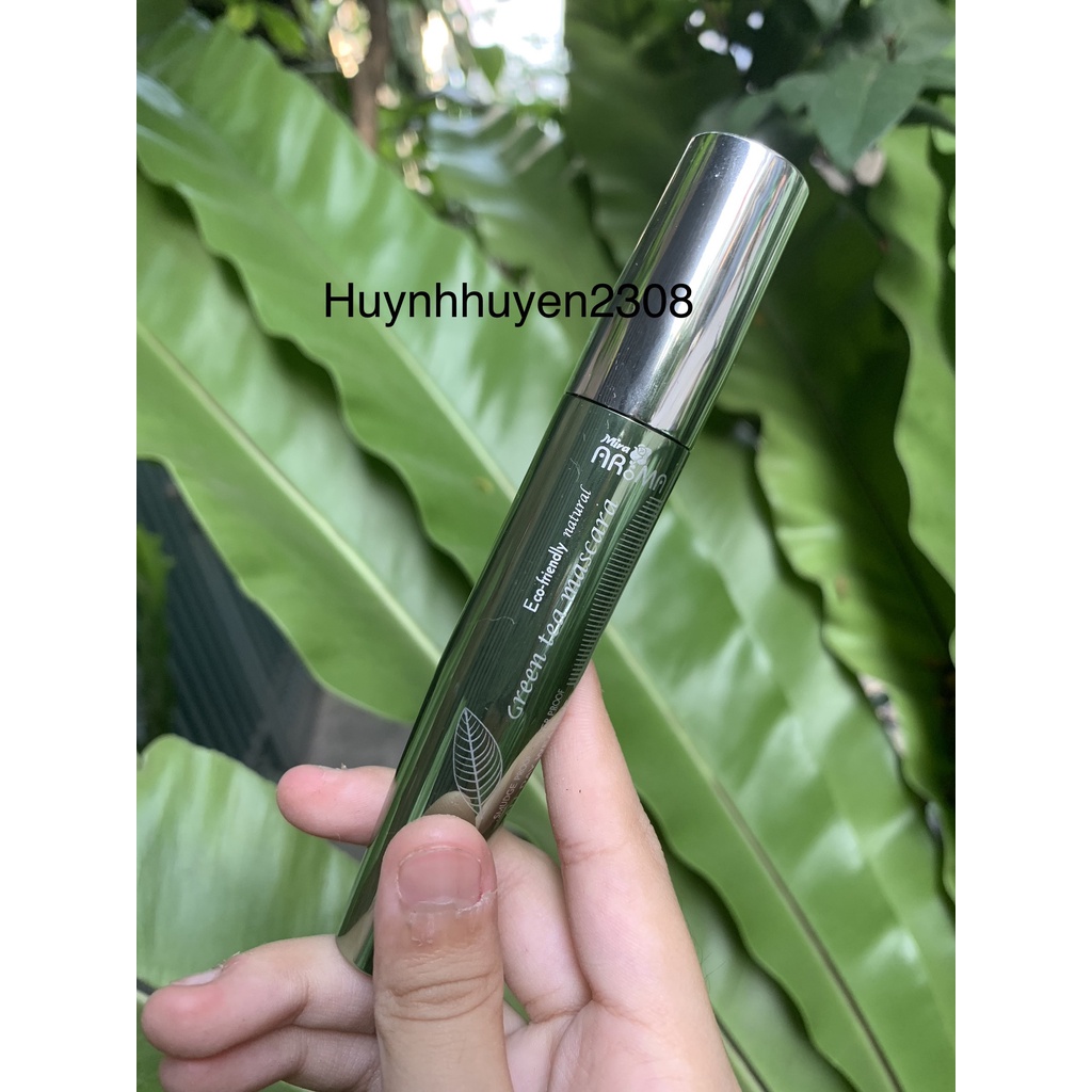 Mascara tinh chất trà xanh dày mi gấp 2 lần, không thấm nước.