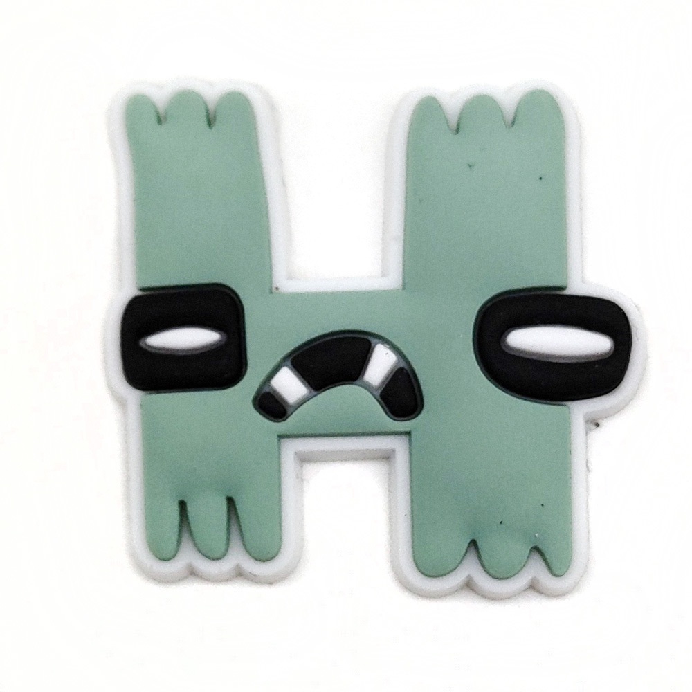 Phụ kiện chữ A-Z Kiện Trang Trí Dép Crocs Hình Chữ Cái Jibbitz Hoạt Hình Dễ Thương Có Khóa Cài Trang Trí Quà Tặng Cho Trẻ Em shoe charms