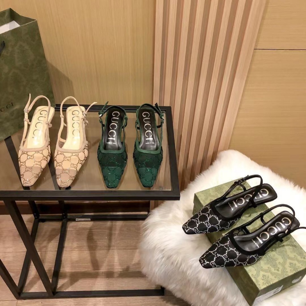 Giày Sandal Hở Ngón Gót Thấp Hở Ngón 23 Mẫu Phong Cách Mới Cho Nữ
