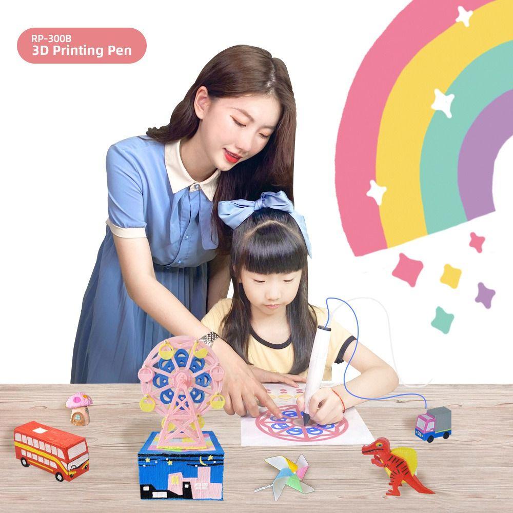 BEBETTERM Bút In 3D Không Dây Nhiệt Độ Thấp Dùng Làm Quà Tặng Cho Bé