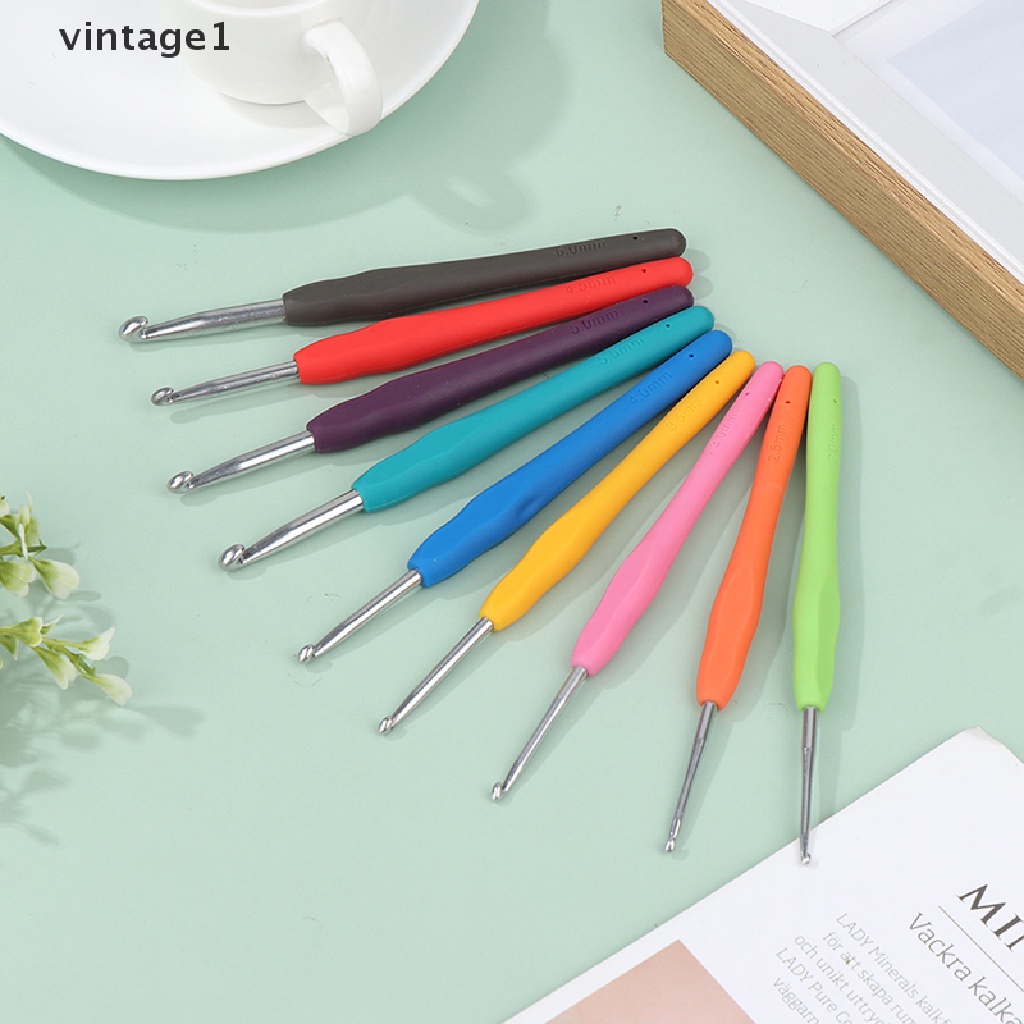 1  1 Chiếc 2.0-6.0Mm Cán Cao Su Mềm Để Đan Móc