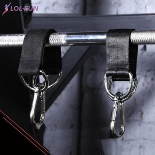 Dây treo xoay 150kg Dây đeo treo phòng tập thể dục Webbing W / D- Móc