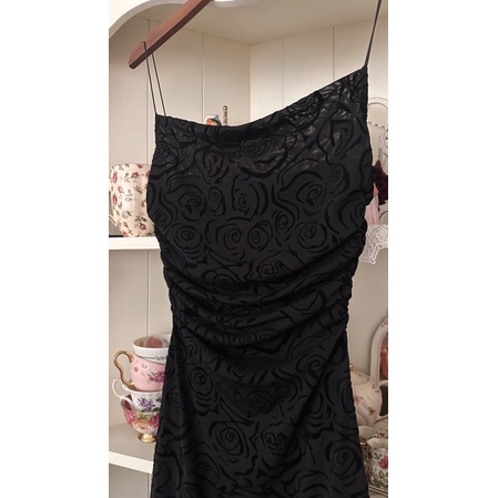 Váy 2 dây body dúm eo Le Vie En Rose NGOCCLOTHING nữ  Đầm 2s ngắn ôm hoa quyến rũ, sang trọng, vintage HOT