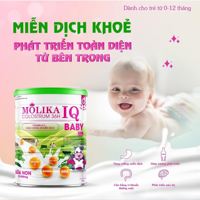 MOLIKA IQ BABY sữa non cho bé 0-12 tháng
