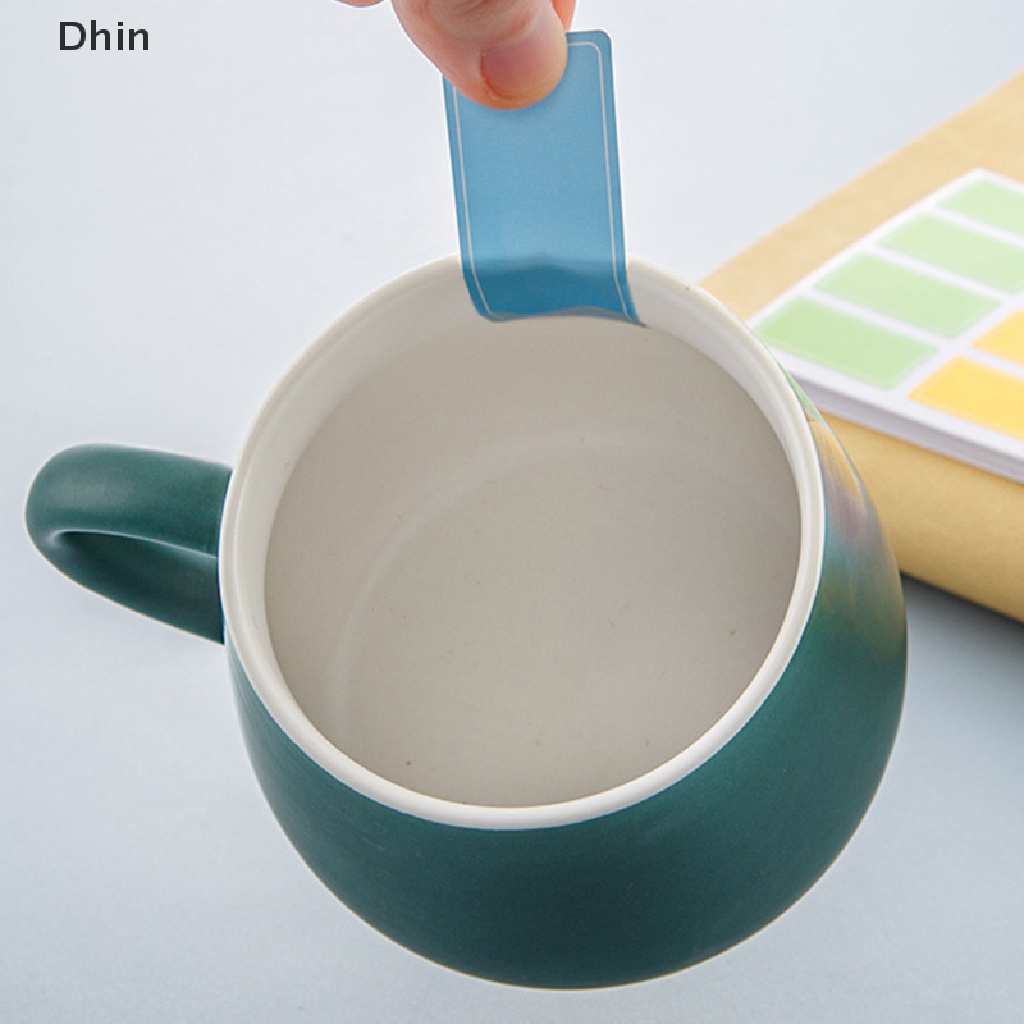 1 Bộ Nhãn Dán Phân Loại Tên Tự Dính Chống Thấm Nước Nhiều Màu Sắc Dành Cho Trường Học / Văn Phòng