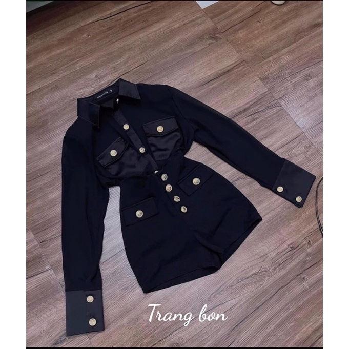 Set sơ mi cúc đồng 0223