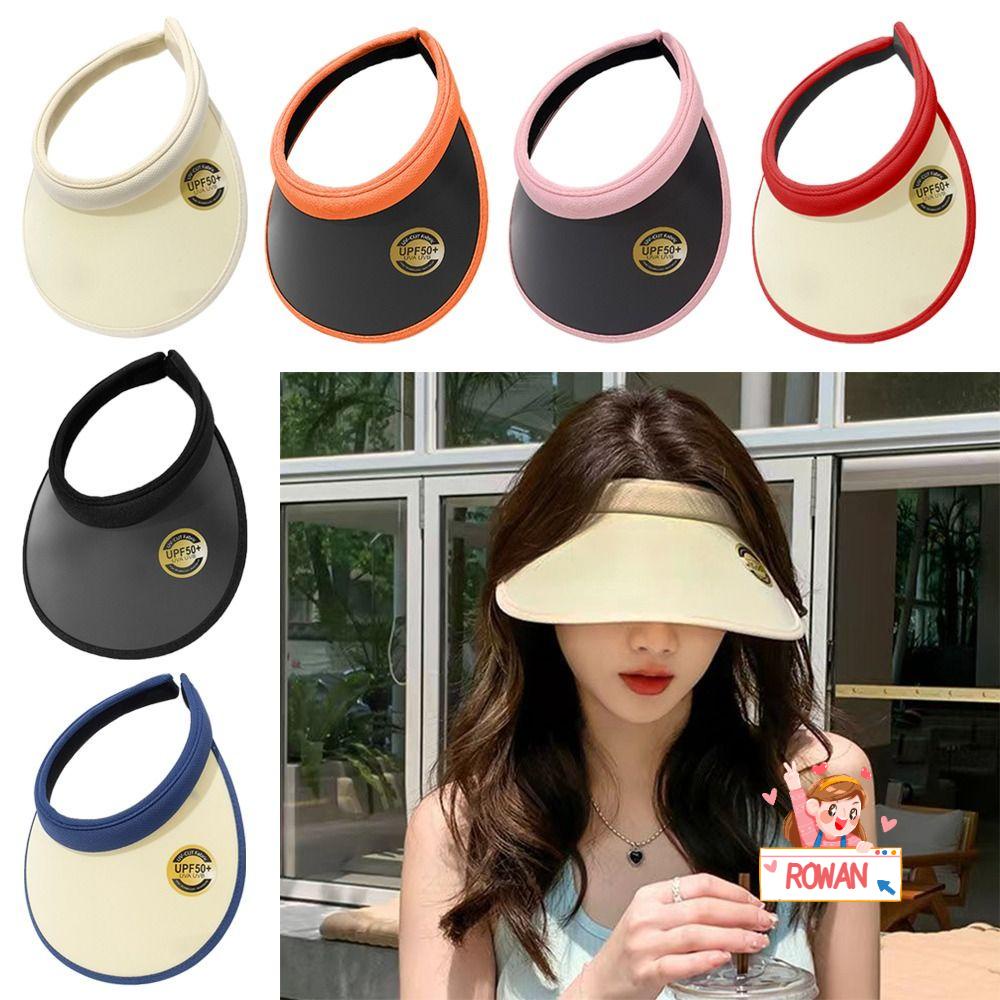 Mũ Lưỡi Trai Nửa Đầu Chống Nắng Màu Trơn Có Thể Điều Chỉnh Kích Cỡ