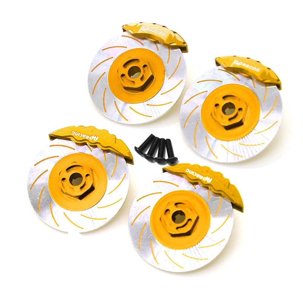 Set 4 Phanh Đĩa 12mm Bằng Kim Loại Cho Xe Điều Khiển 1 / 10 RC 3RACING Sakura D5S D5