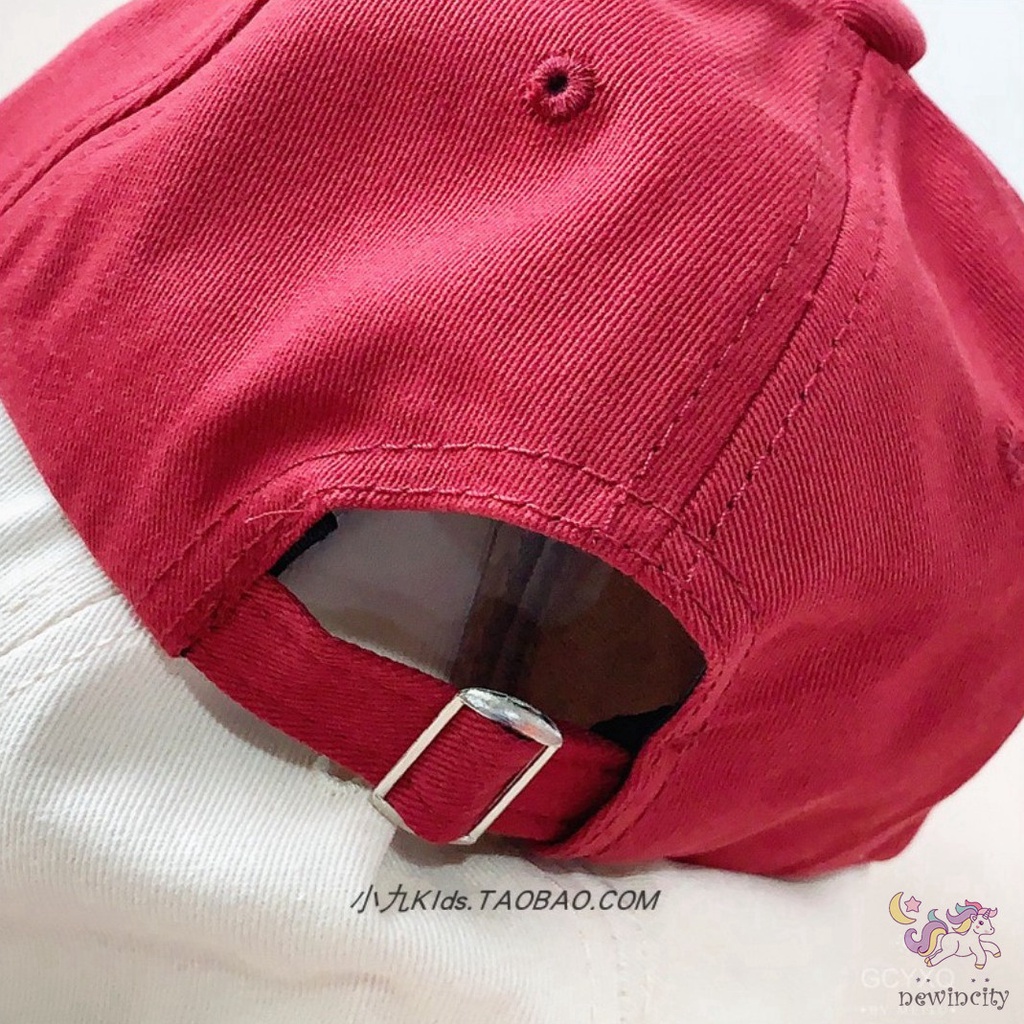 Mũ Lưỡi Trai Thêu Chữ Phong Cách Hàn Quốc Cho Bé