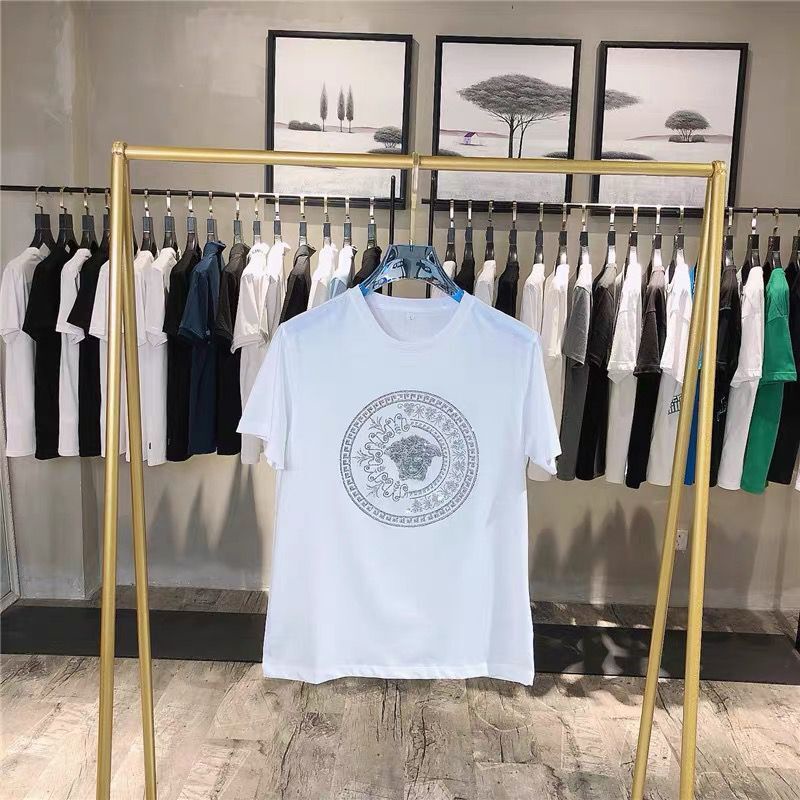 Mới Áo Thun Nam Ngắn Tay In Hình Cá Tính