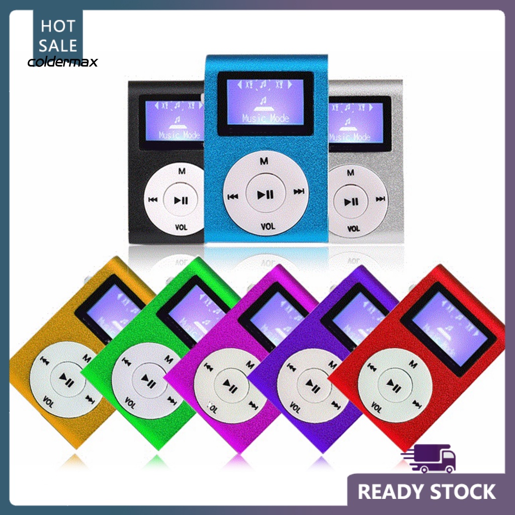 Máy Nghe Nhạc MP3 Màn Hình 1.1 Inch Đa Năng Có Tai Nghe