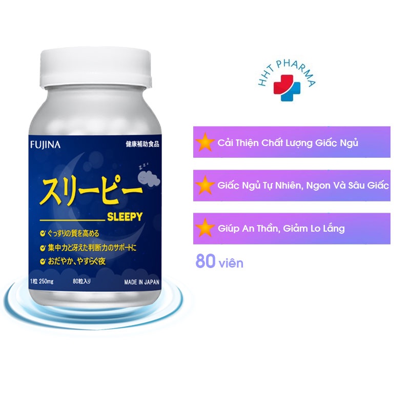Viên hỗ trợ ngủ ngon SLEEPY Nhật Bản