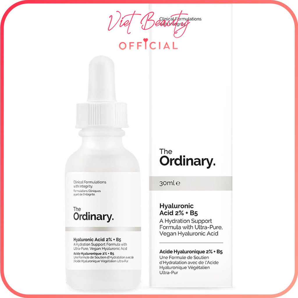 Tinh chất Serum The Ordinary Hyaluronic Acid 2% + B5 30ml