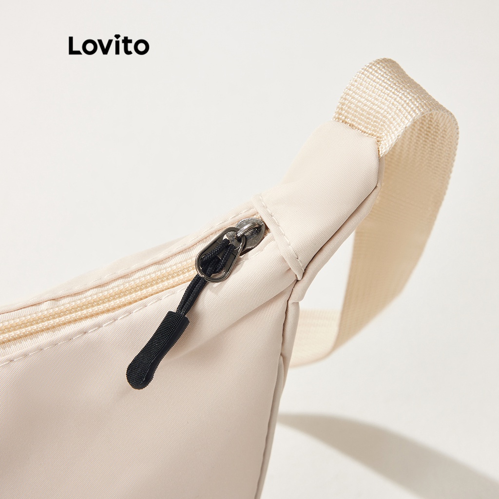 Lovito Túi Tote Half Moon đầy đủ Boho