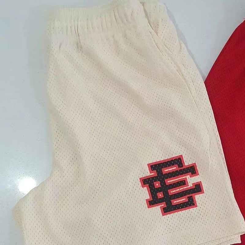 Eric Emanuel EE Quần Short Thể Thao Phối Lưới Thoáng Khí Phong Cách NEW YORK CITY SKYLINE 2023 Cho Nam