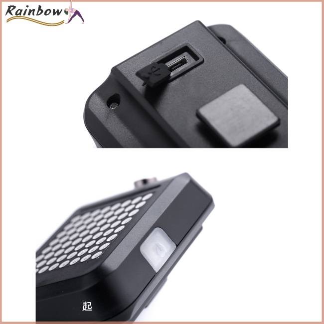 Đèn Led 64 Bóng Tự Động Gắn Đuôi Xe Đạp Có Thể Sạc Lại Bằng Cổng Usb