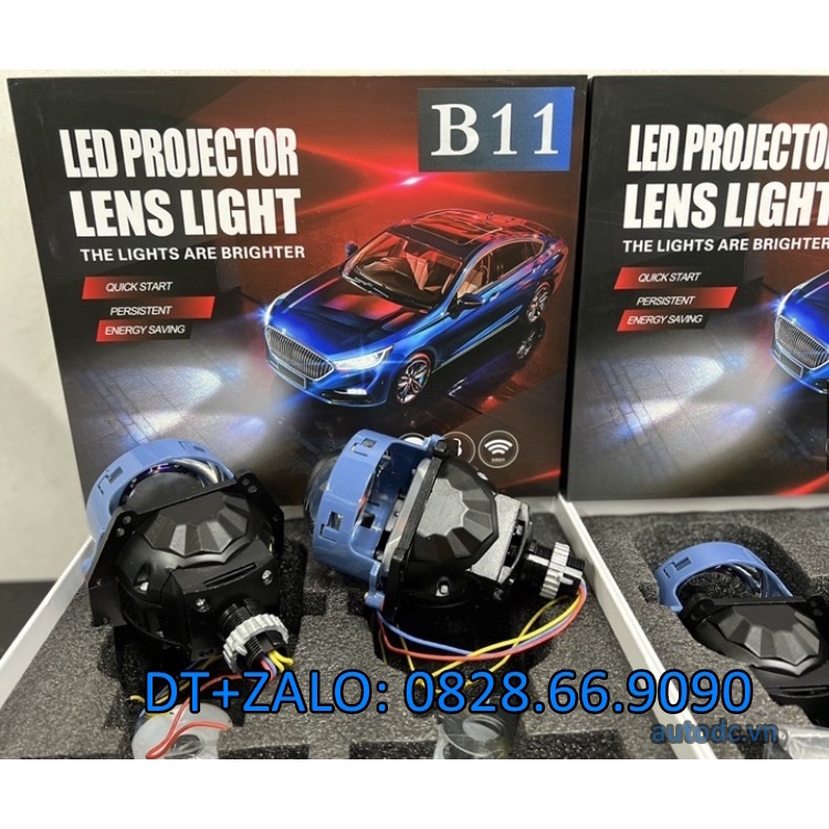 Bi led 3 inch cho ô tô B11 - Bi mắt ếch cho Ô Tô Chính hãng bảo hành 24 tháng
