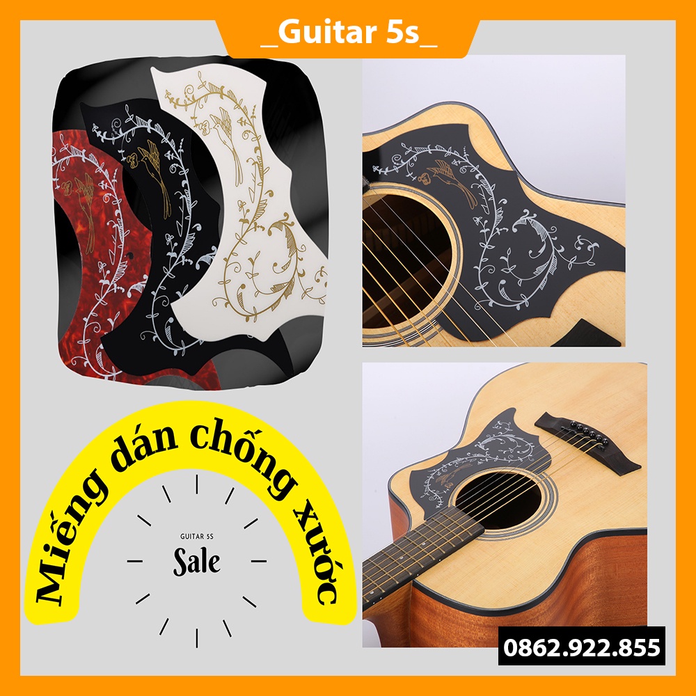Miếng dán chống trầy xước đàn Guitar.