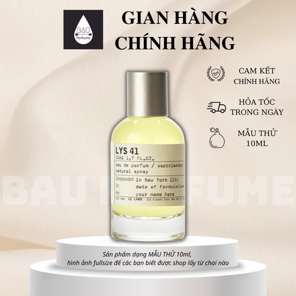 Nước hoa chính hãng cao cấp Lys 41
