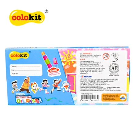 Sáp dầu Colokit Doraemon OP-C09/DO