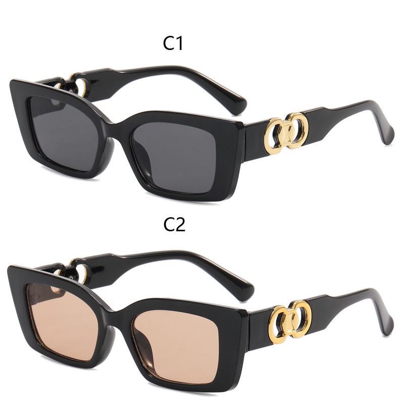 Kính Mát Gọng Vuông Nhỏ Thời Trang Hàn Quốc Cổ Điển Dành Cho Nam Nữ