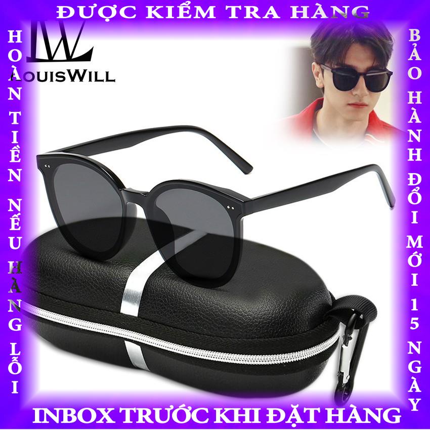 Kính Mát LouisWill Chống Tia Uv400 Kiểu Dáng Cổ Điển Dành Cho Nam trantu