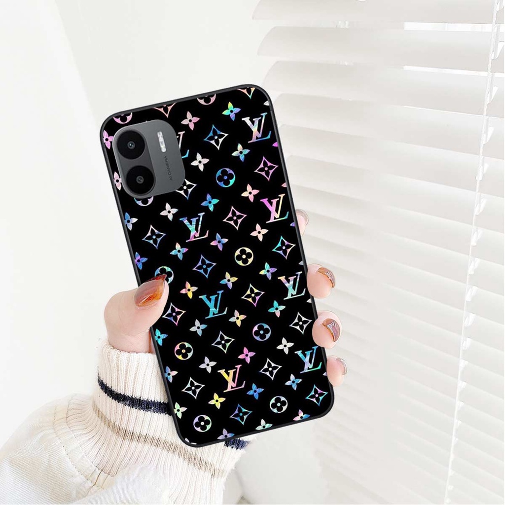 Ốp lưng Xiaomi Redmi A1 hình họa tiết thương hiệu thời trang, chất lượng rẻ bền đẹp