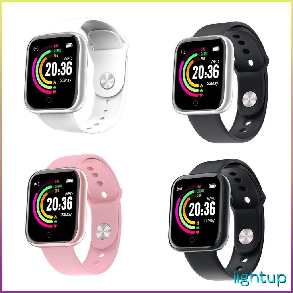 Y68 Đồng hồ thông minh Phụ nữ Đàn ông Thể thao Vòng đeo tay Theo dõi không dây