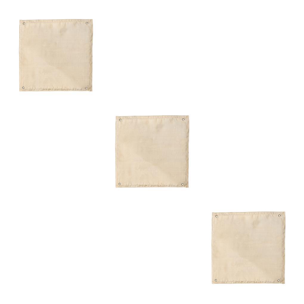 1 / 2 / 3 Thảm Nướng Cách Nhiệt Chống Cháy Có Thể Gập Lại Bảo Vệ Cho Hoạt Động Ngoài Trời