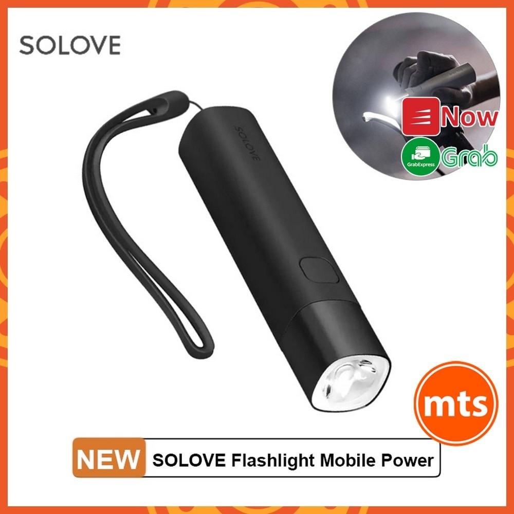 Đèn pin kiêm Pin Sạc Dự Phòng YouPin SOLOVE X3s 3000mAh Đa Năng Tiện Dụng tiện lợi chính hãng - Minh Tín Shop
