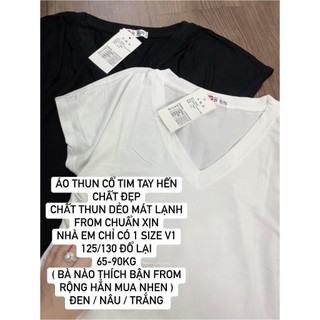 ÁO THUN CỔ TIM BIGSIZE VƯƠNG NGỌC HÂN
