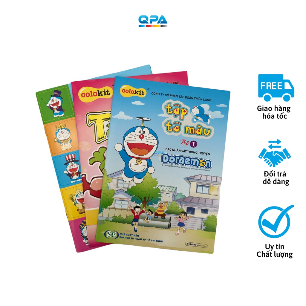 Tập tô màu Colokit Doraemon