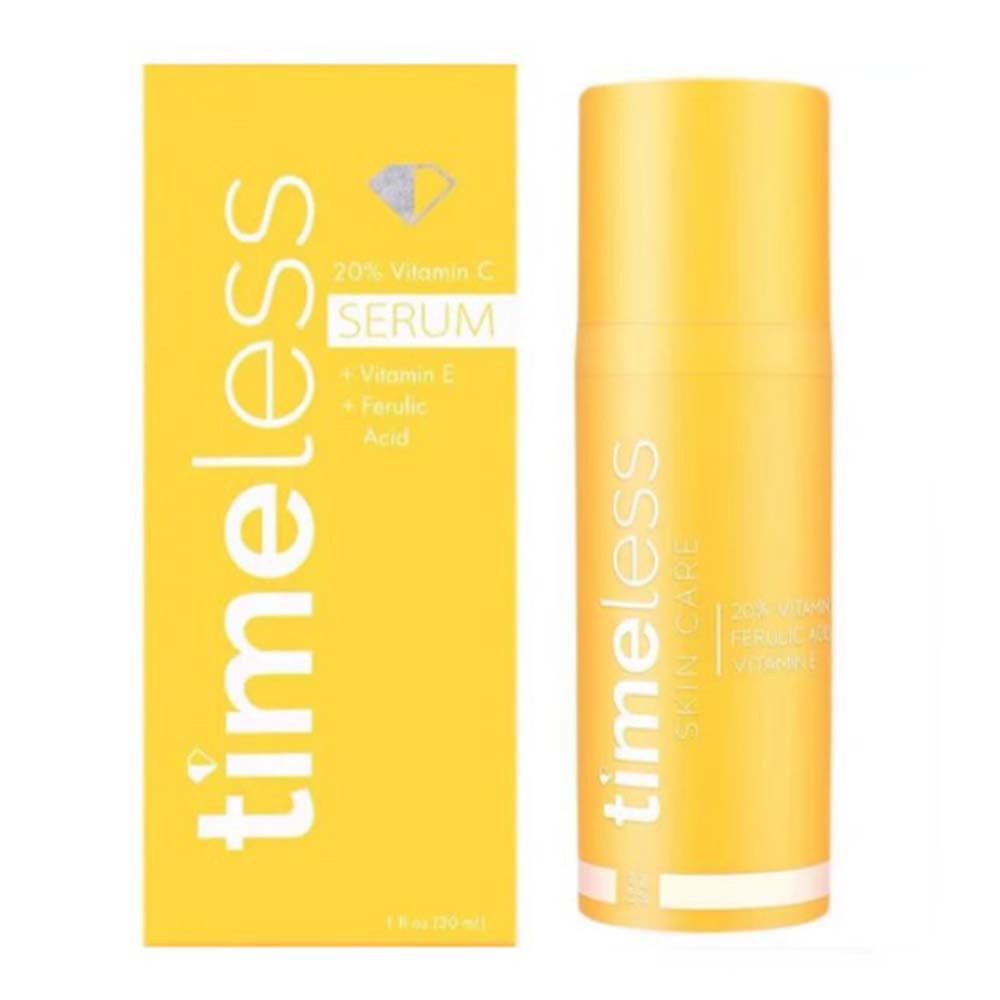 30ml Timeless 20% VC CEF Essence Liquid Ferulic Acid Vitamin C Brightner Whitening Serum Skin Color Antioxidant