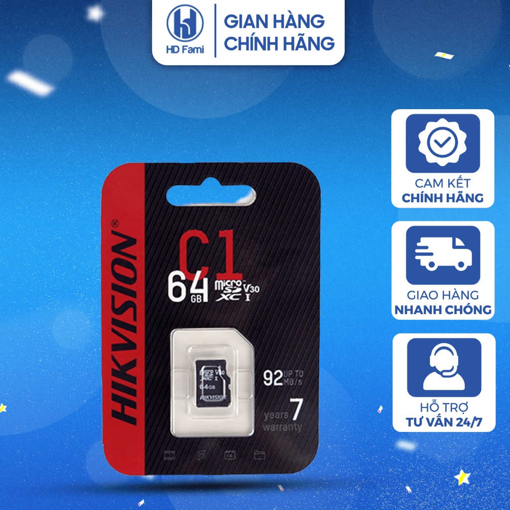 Thẻ nhớ 64GB Hikvision