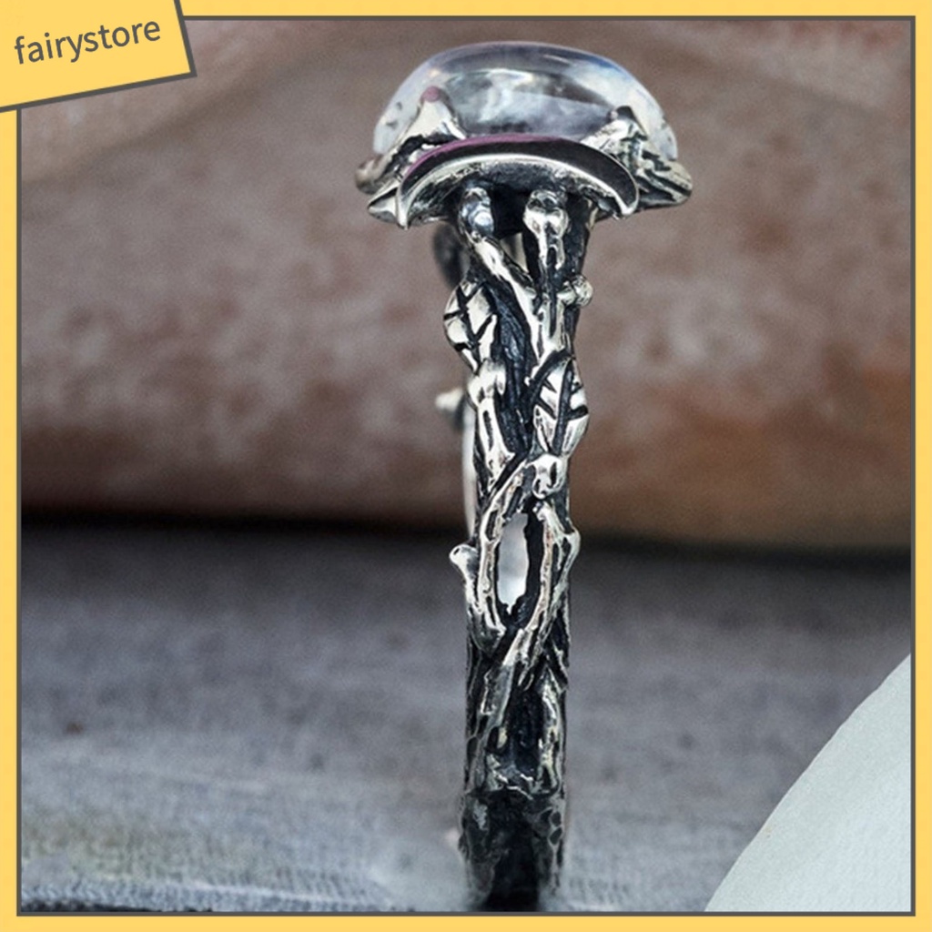 Nhẫn Đính Đá Phong Cách Bohemia Cổ Điển [Fairy1] Cho Nữ