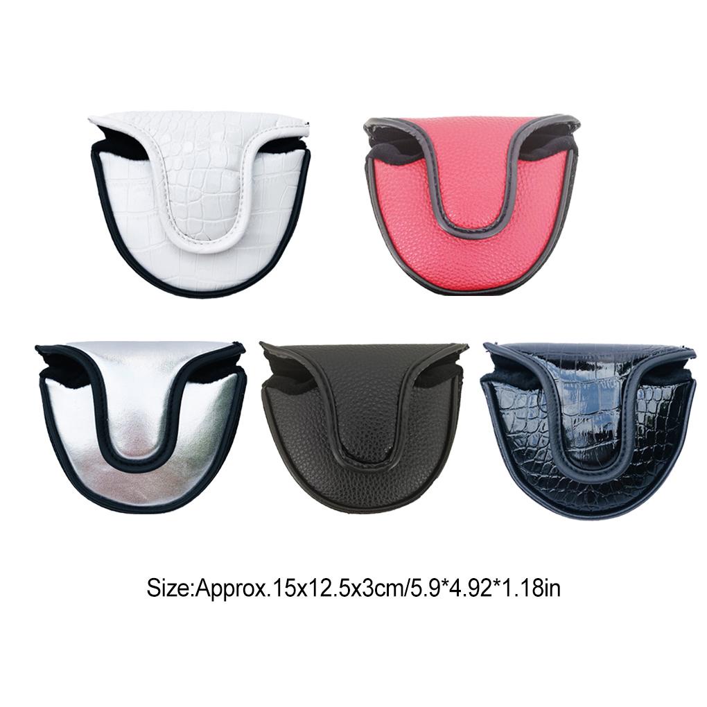 Vỏ Bọc Đầu Gậy Đánh Golf Màu Trơn Di Động Có Thể Tái Sử Dụng