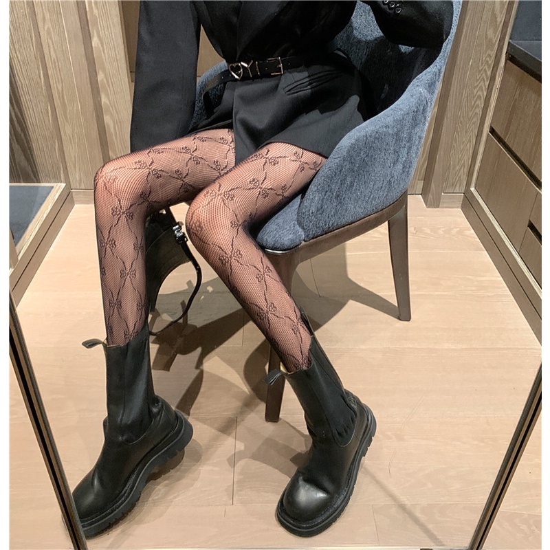 Vớ Lưới Đen Dày Đính Đá Gợi Cảm Cho Nữ