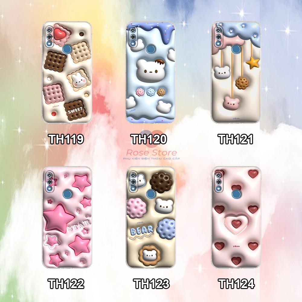 Ốp Vsmart Star 3 / Star 4 / Star3 / Star4 in họa tiết chìm 3D cute đáng yêu